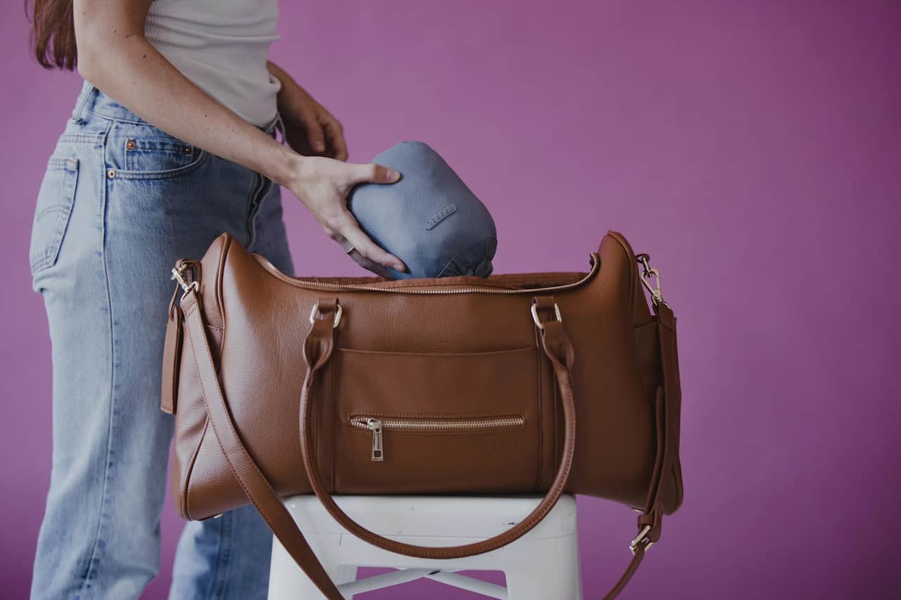 how to pack a blanket for travel 1