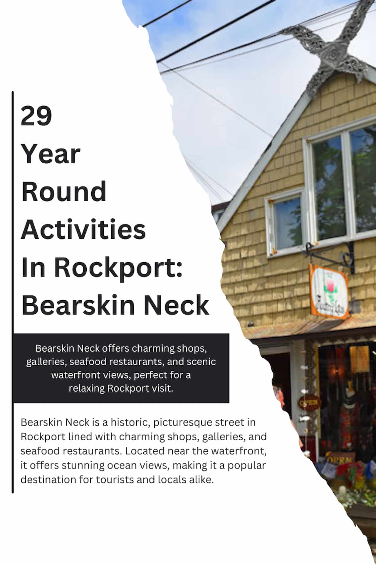 29 Year Round Activities In Rockport Bearskin Neck