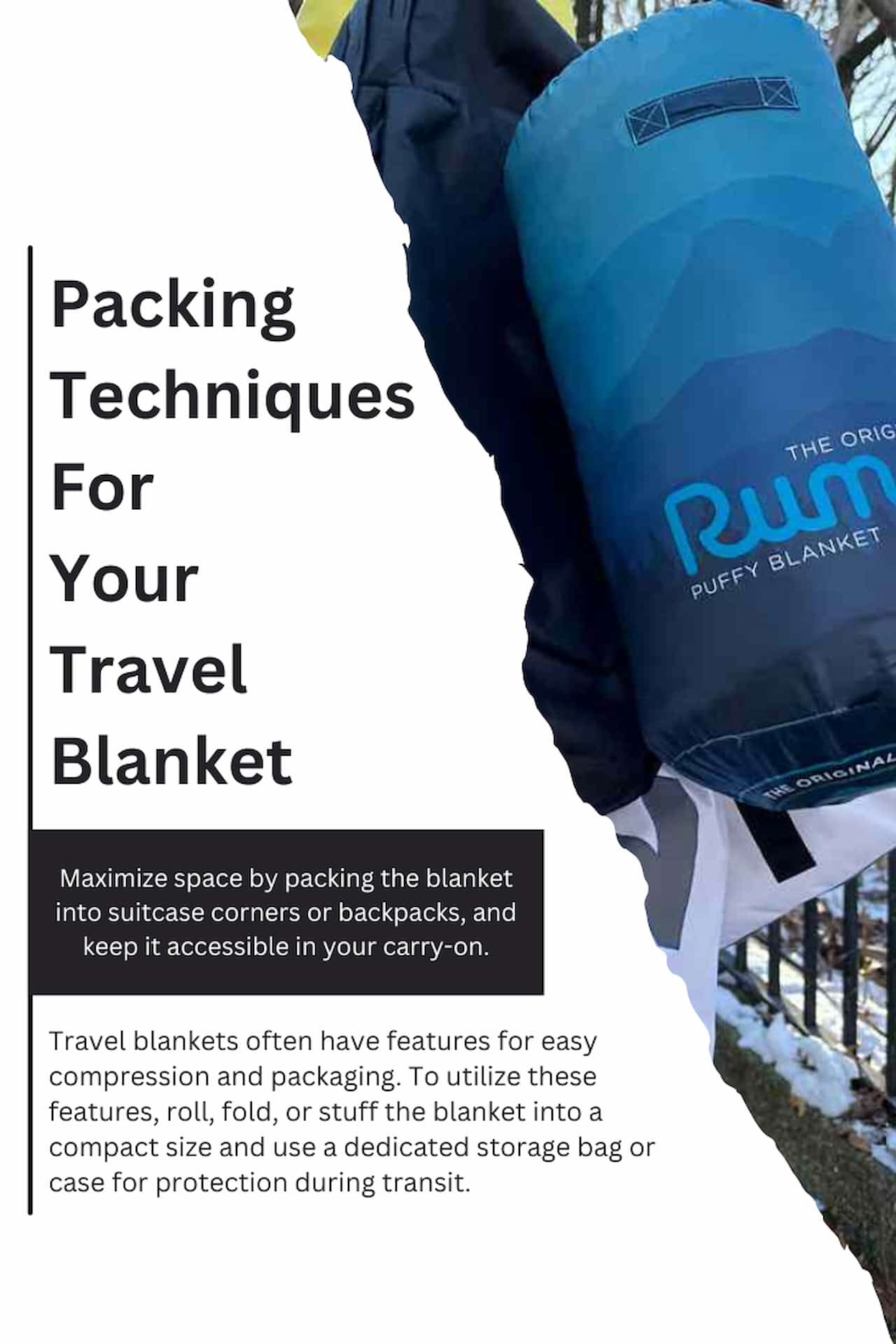 Packing Techniques For Your Travel BlanketTo Pack A Blanket For Travel