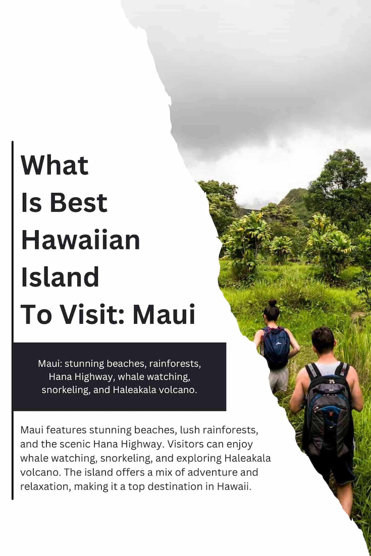 What Is Best Hawaiian Island To Visit Maui