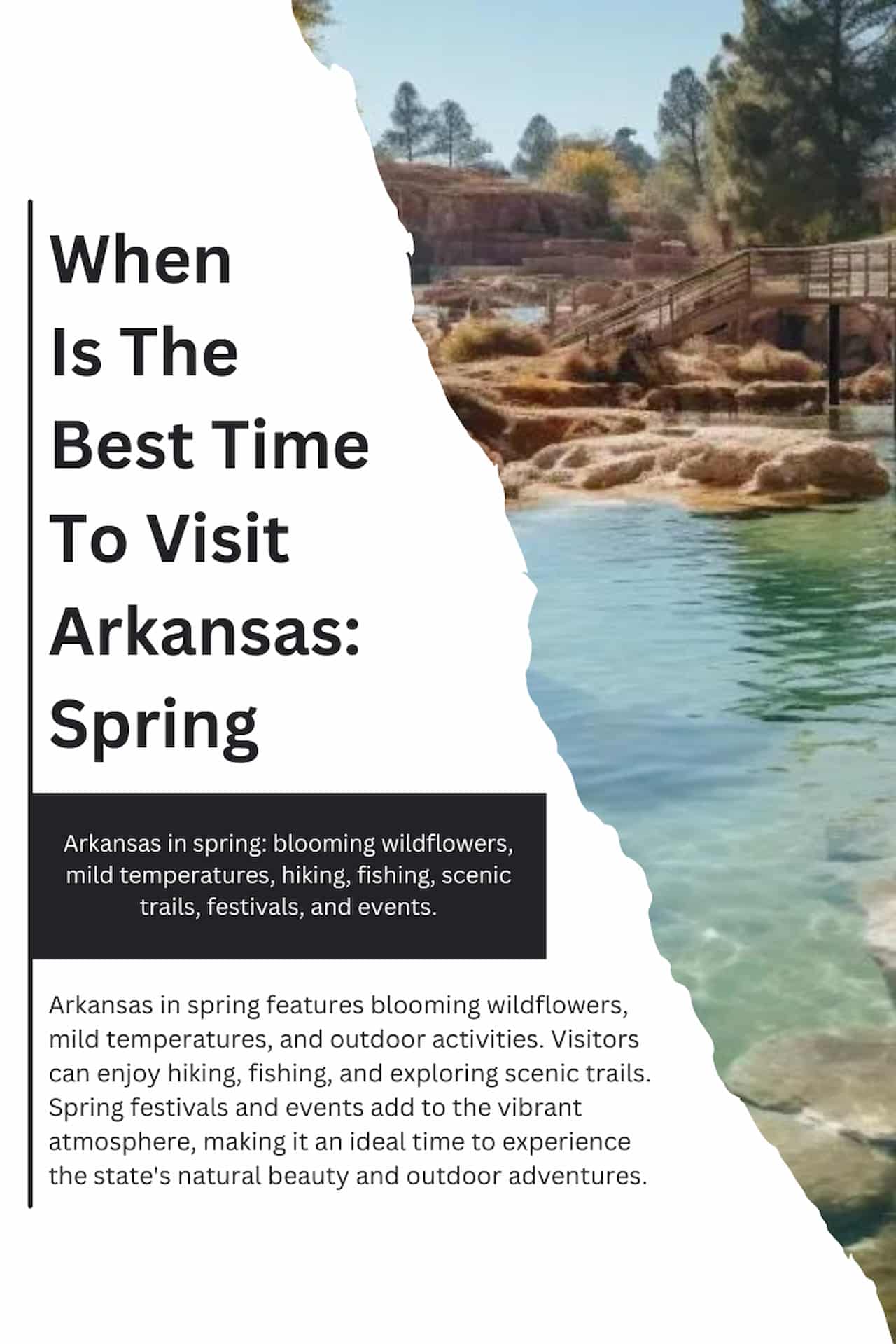When Is The Best Time To Visit Arkansas Spring