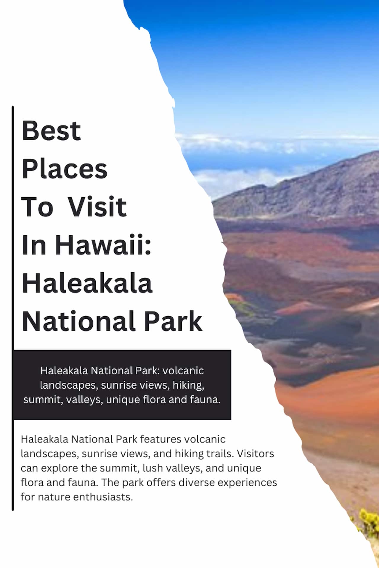 Best Places To Visit In Hawaii Haleakala National Park