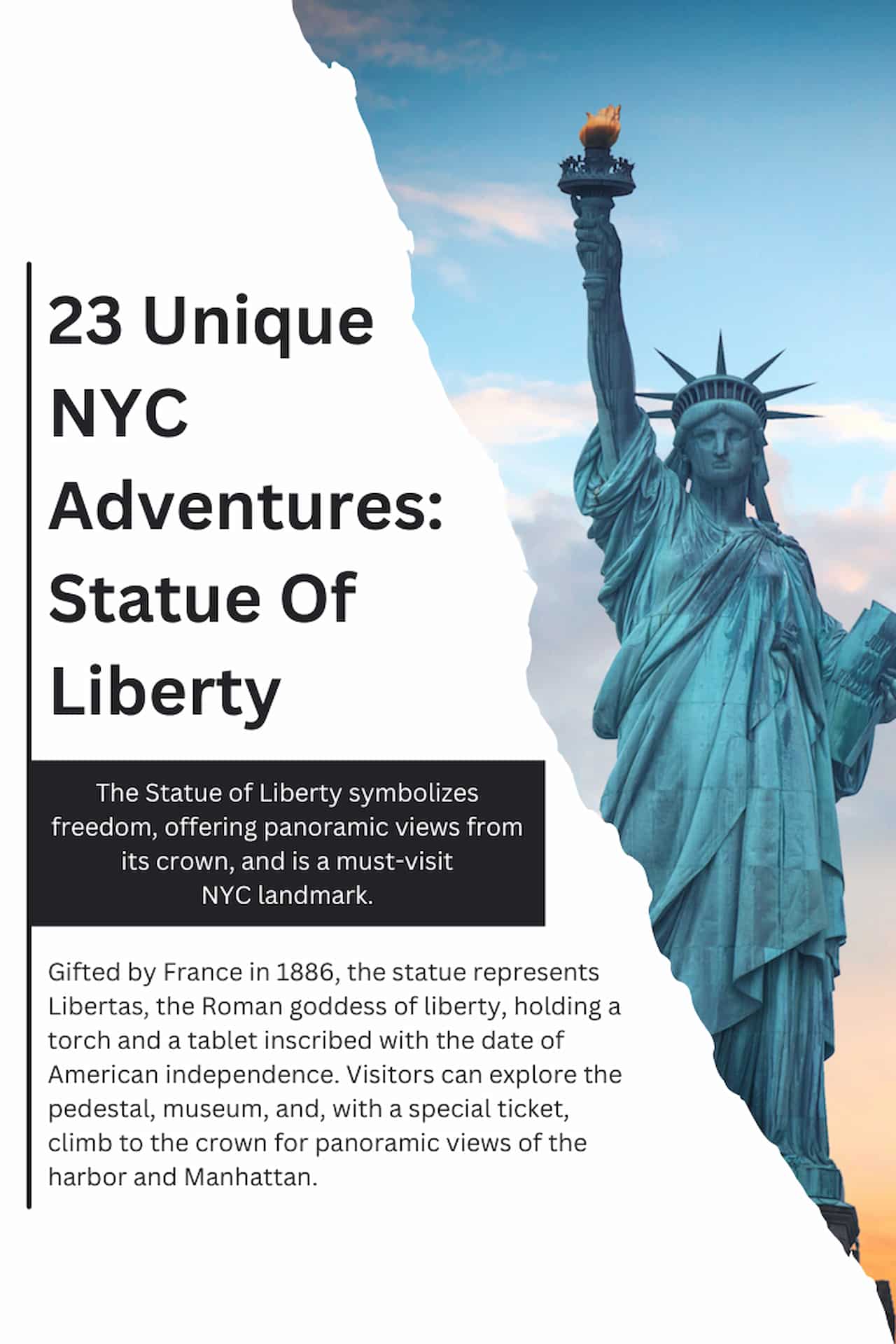 23 Unique NYC Adventures Statue Of Liberty