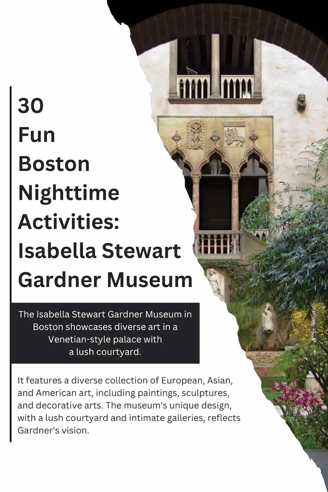 30 Fun Boston Nighttime Activities Isabella Stewart Gardner Museum