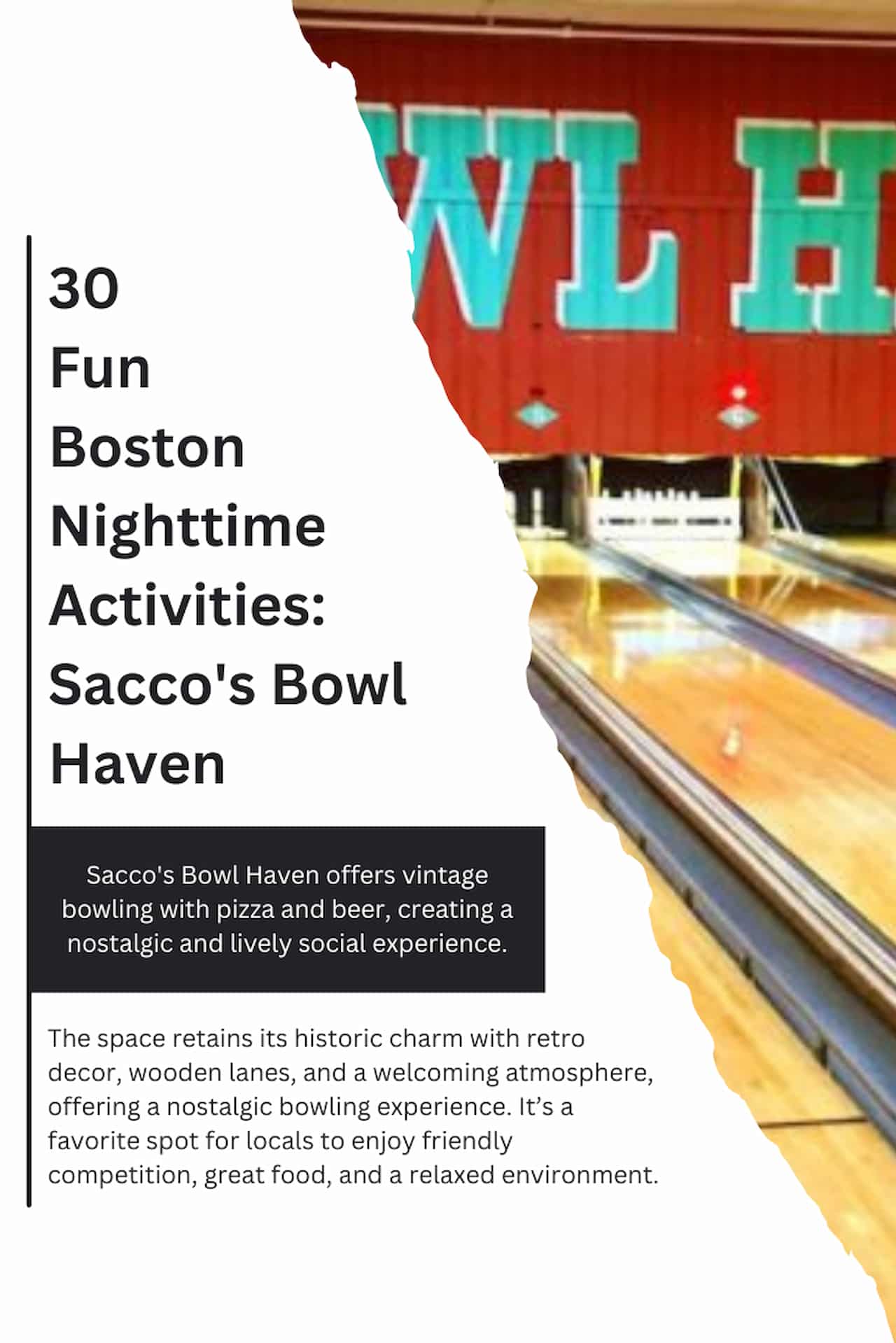 30 Fun Boston Nighttime Activities Saccos Bowl Haven