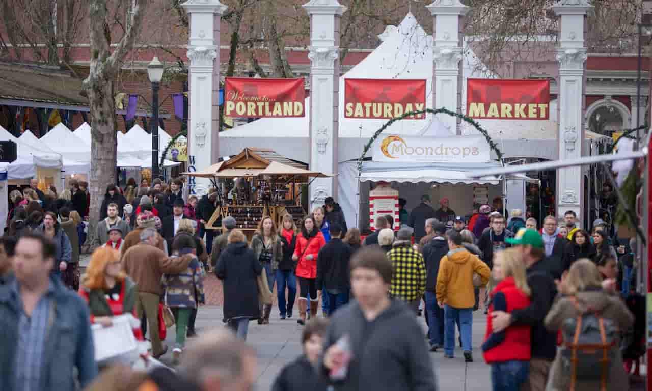 When Is The Best Time To Visit Portland Oregon Portland Saturday Market