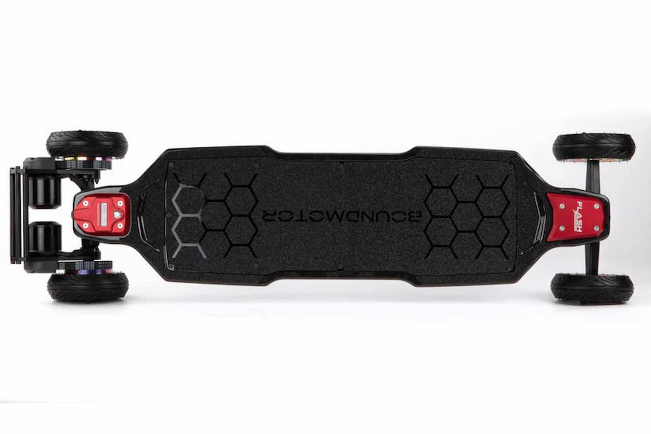 how make a safety air travel electric skateboard 2