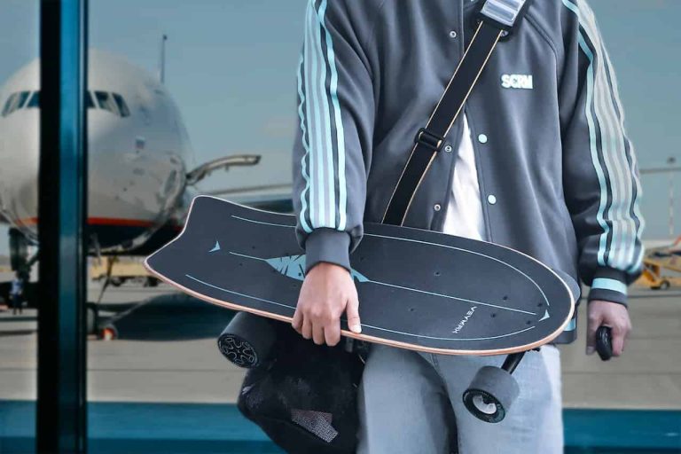 how make a safety air travel electric skateboard