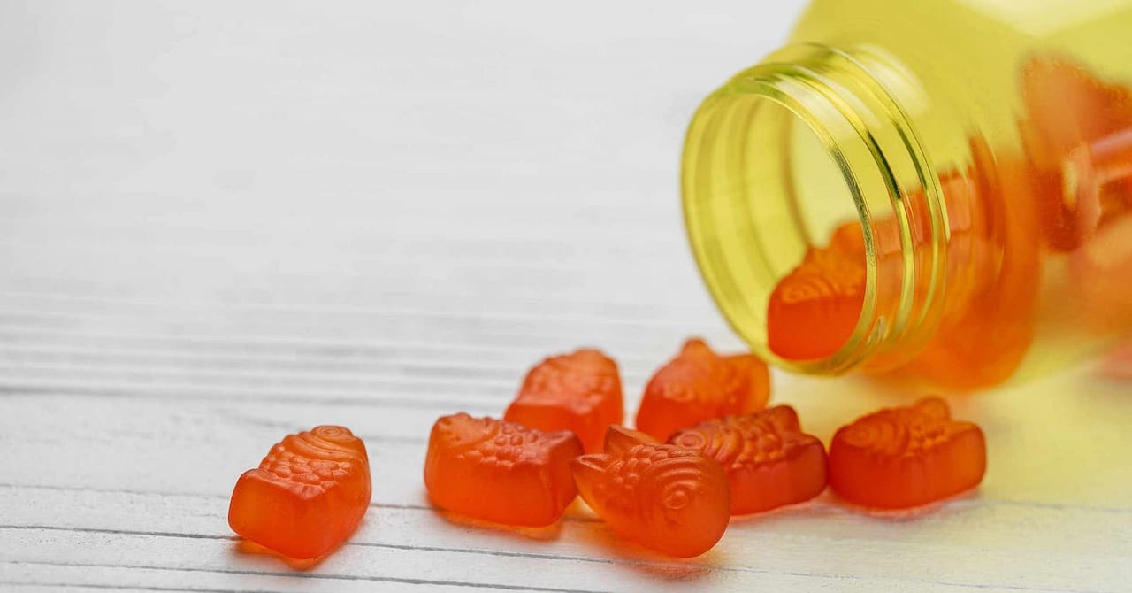 how to pack gummy vitamins for travel