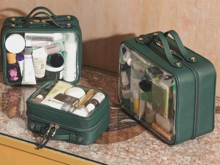 how to pack makeup for plane travel