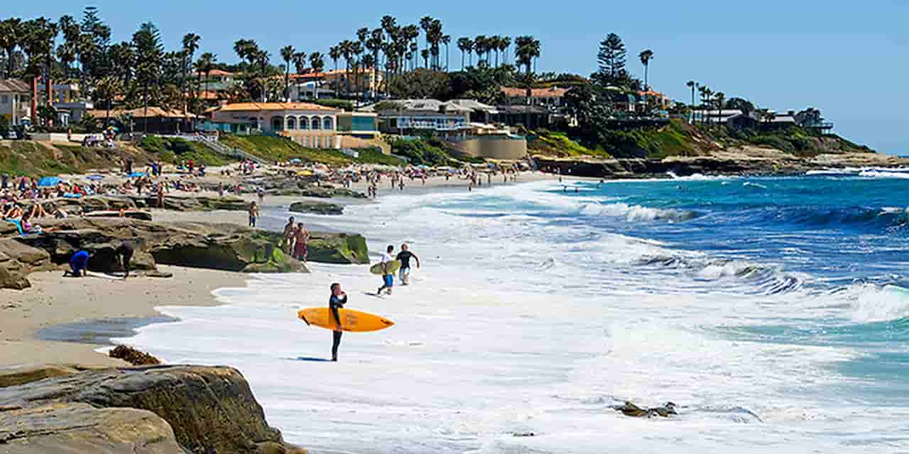 what is the best month to visit san diego La Jolla Cove
