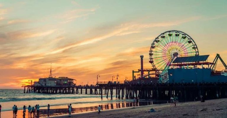 what is the best month to visit santa monica