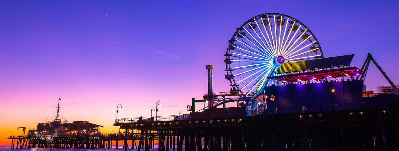 what is the best month to visit santa monica Santa Monica Pier