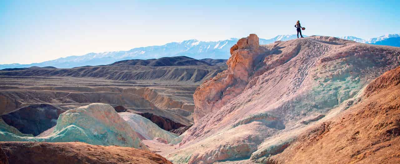 when is the best time to visit death valley Artists Drive