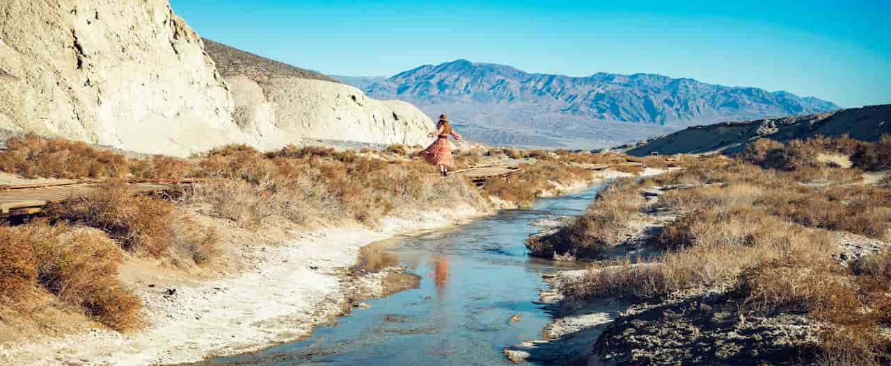 when is the best time to visit death valley Salt Creek