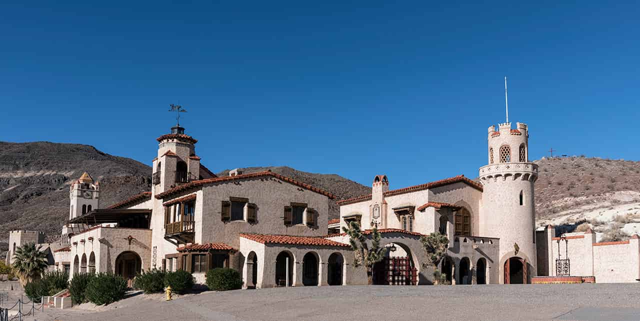 when is the best time to visit death valley Scottys Castle