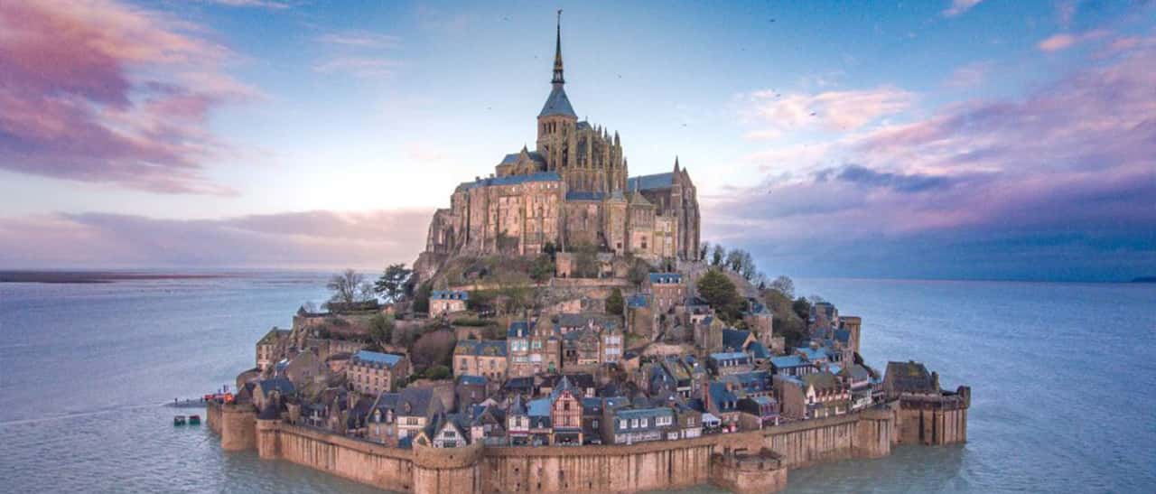 when is the best time to visit france Mont Saint Michel