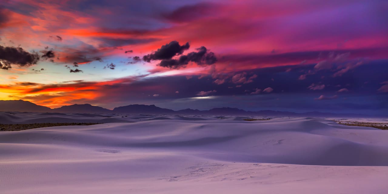 when is the best time to visit white sands national park Fall
