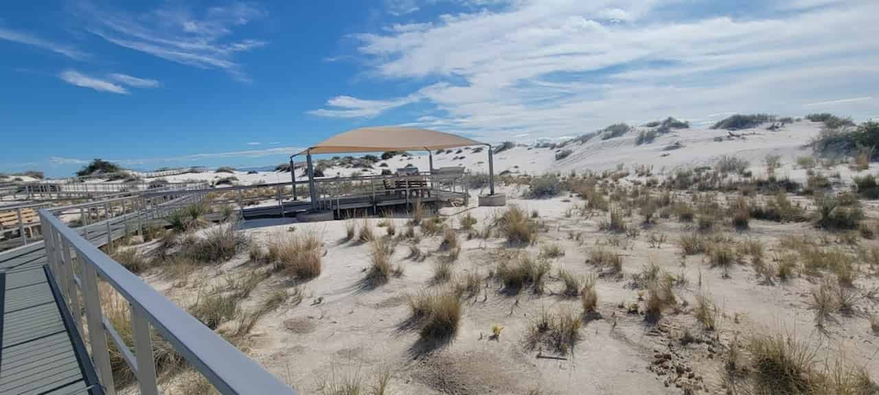 when is the best time to visit white sands national park Interdune Boardwalk