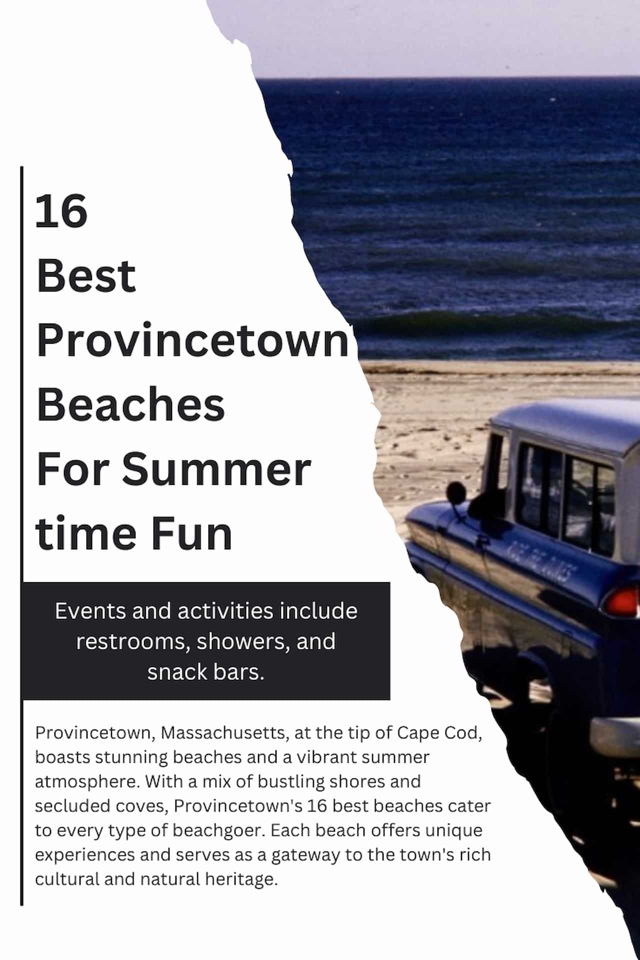 16 Best Provincetown Beaches For Summertime Fun 1