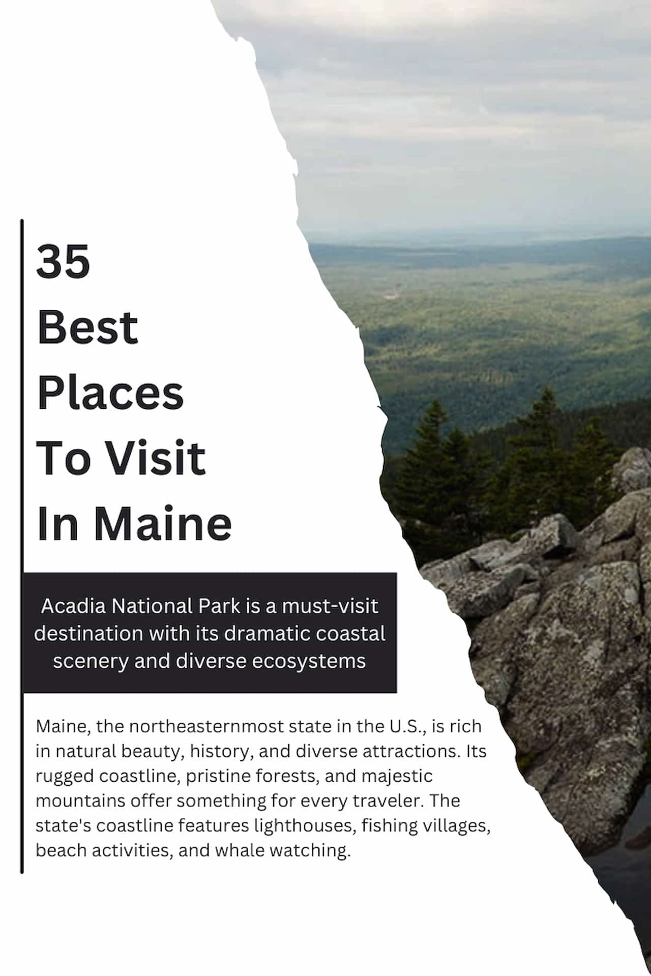 35 Best Places to Visit in Maine From Beaches to Mountains