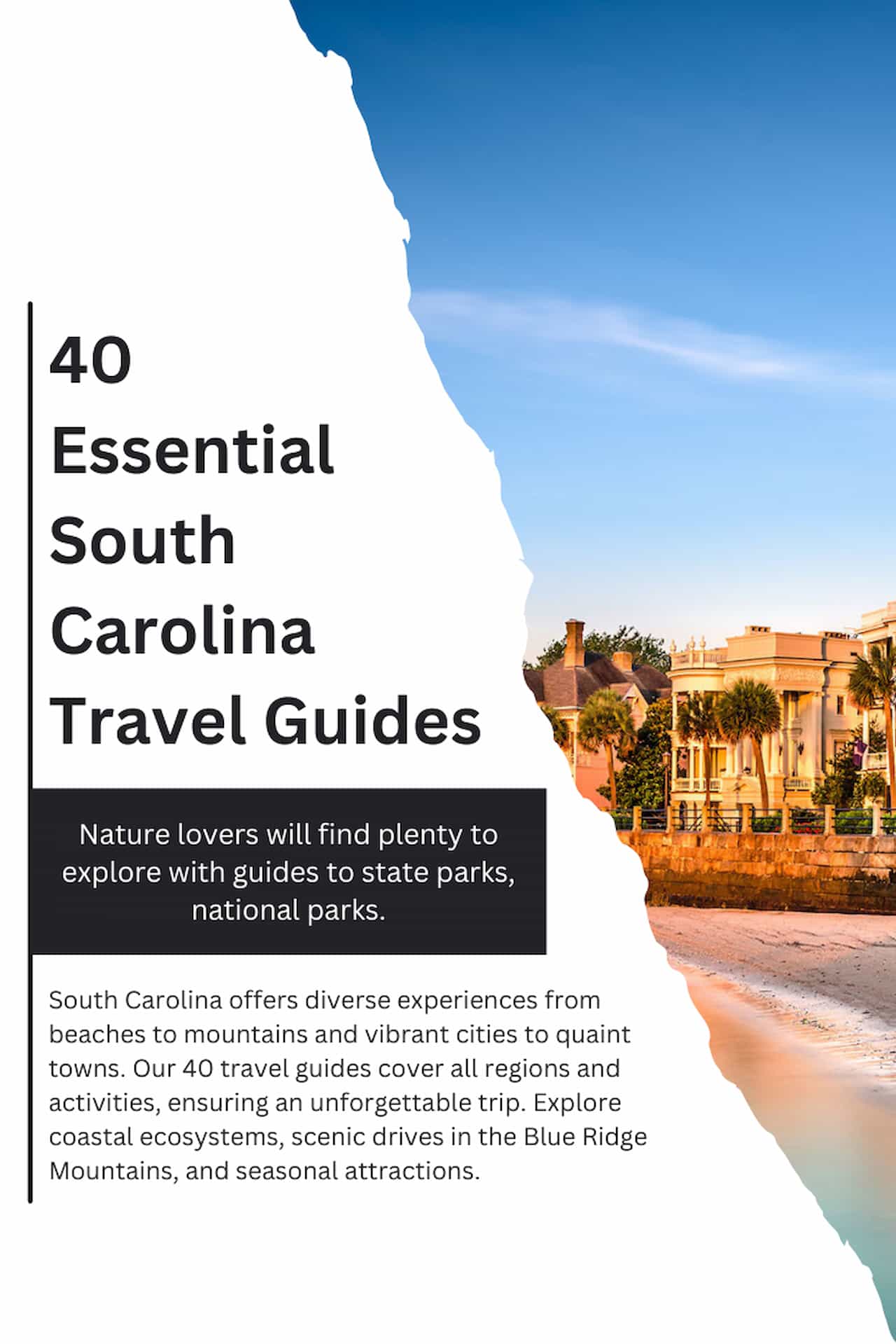 40 Essential South Carolina Travel Guides