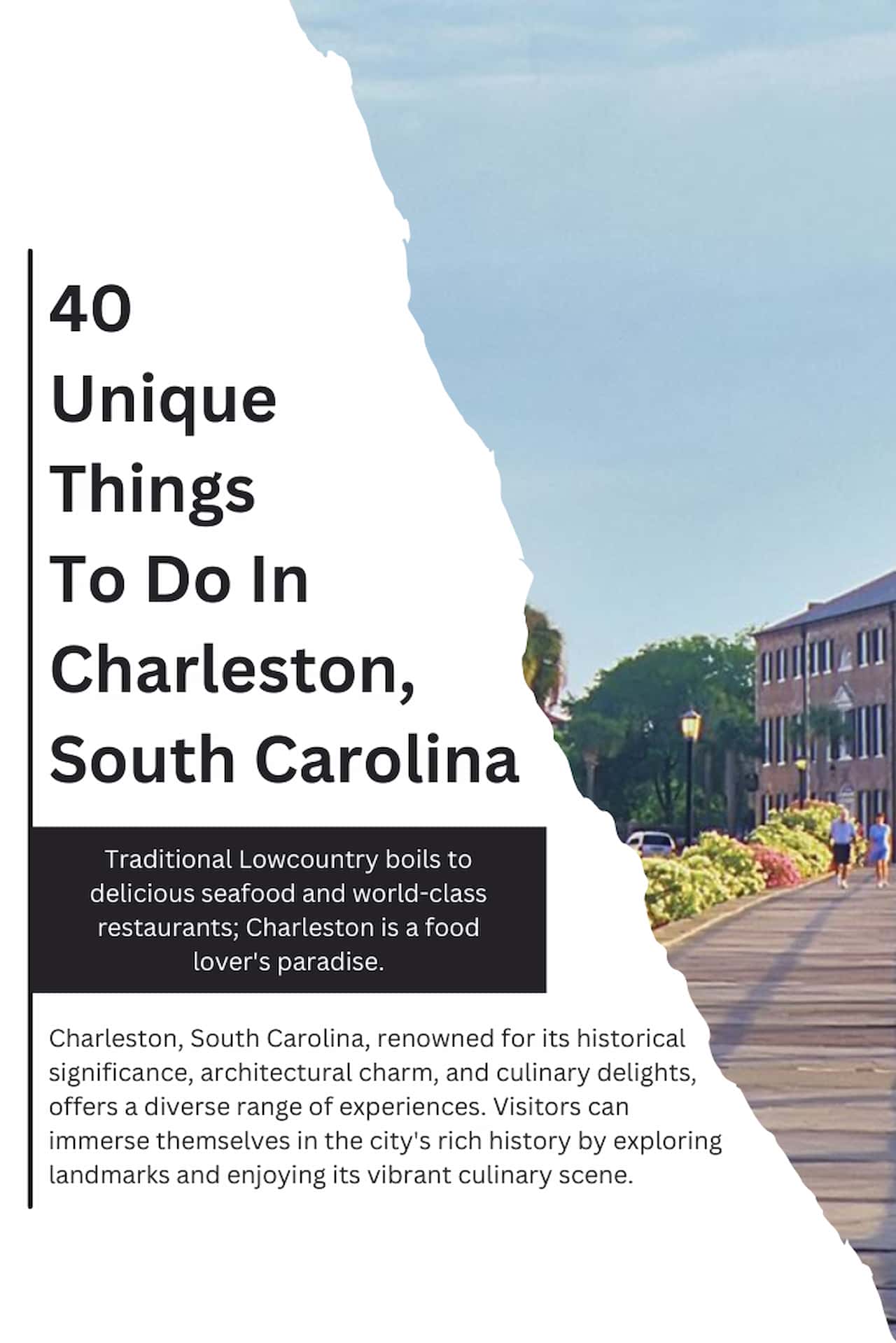 40 Unique Things To Do In Charleston SC 1