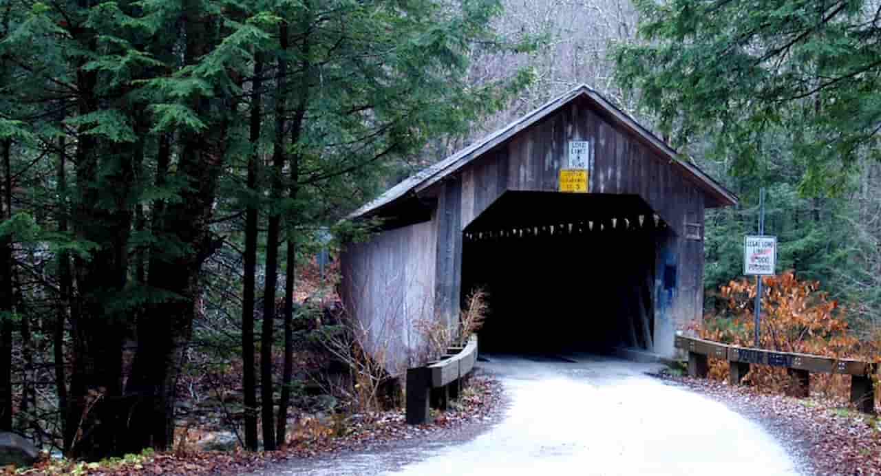 Brown Covered Bridge Shrewsbury