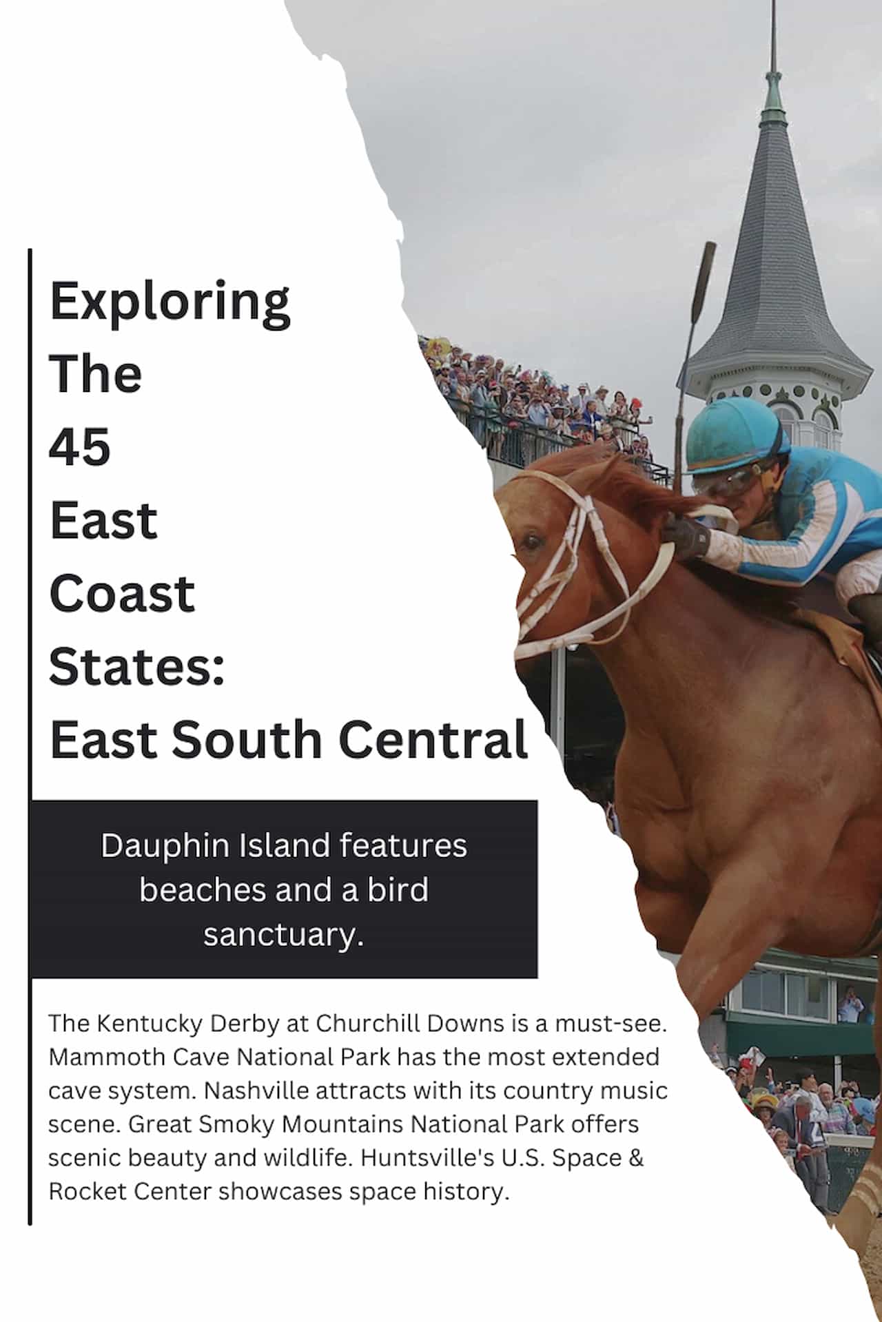 Exploring The 45 East Coast States Highlights Hidden Gems East South Central