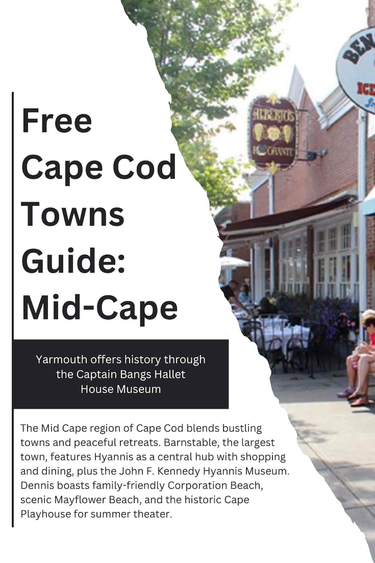 Free Cape Cod Towns Guide Mid Cape
