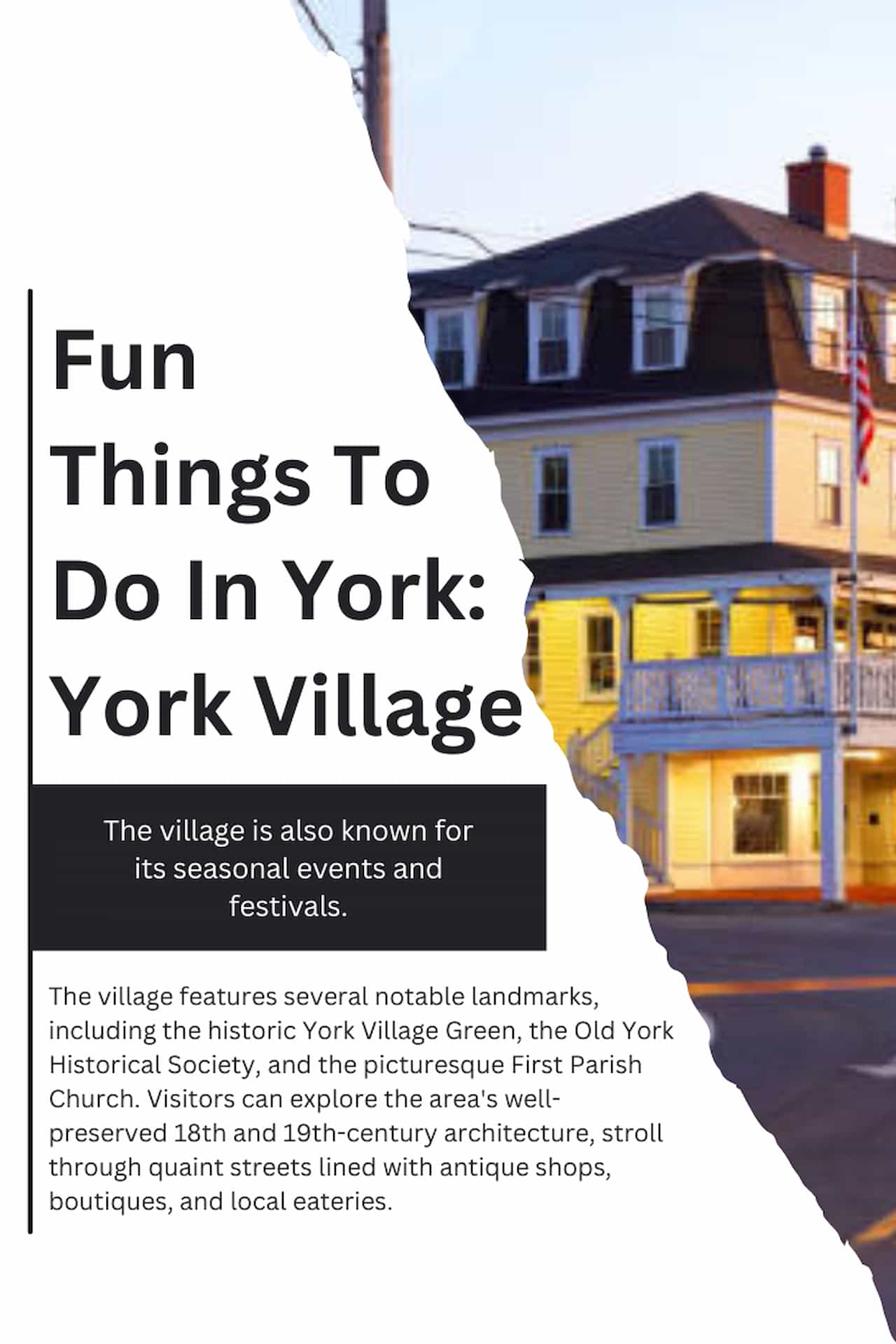 Fun Things To Do In York York Village