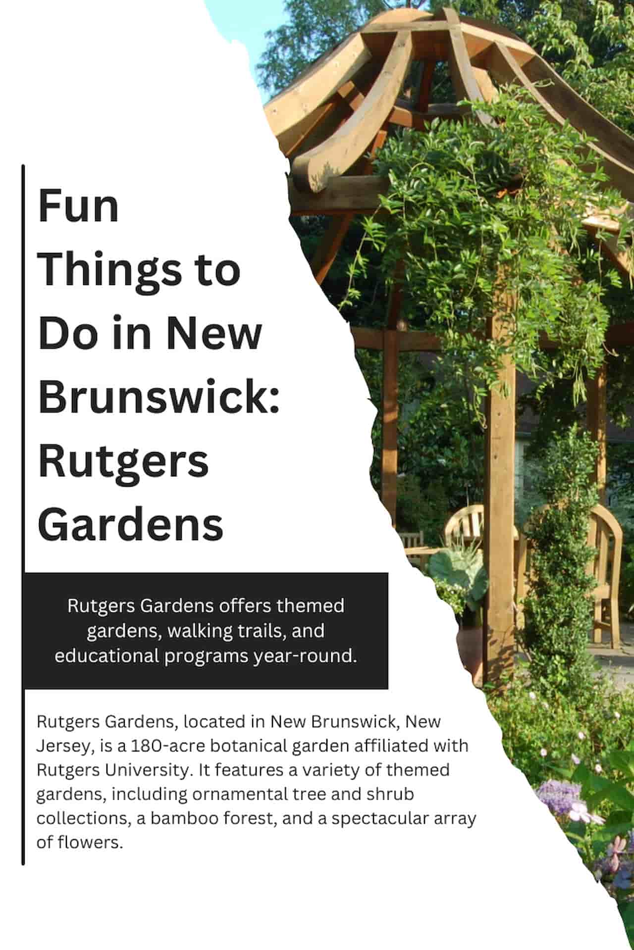 Fun Things to Do in New Brunswick Rutgers Gardens