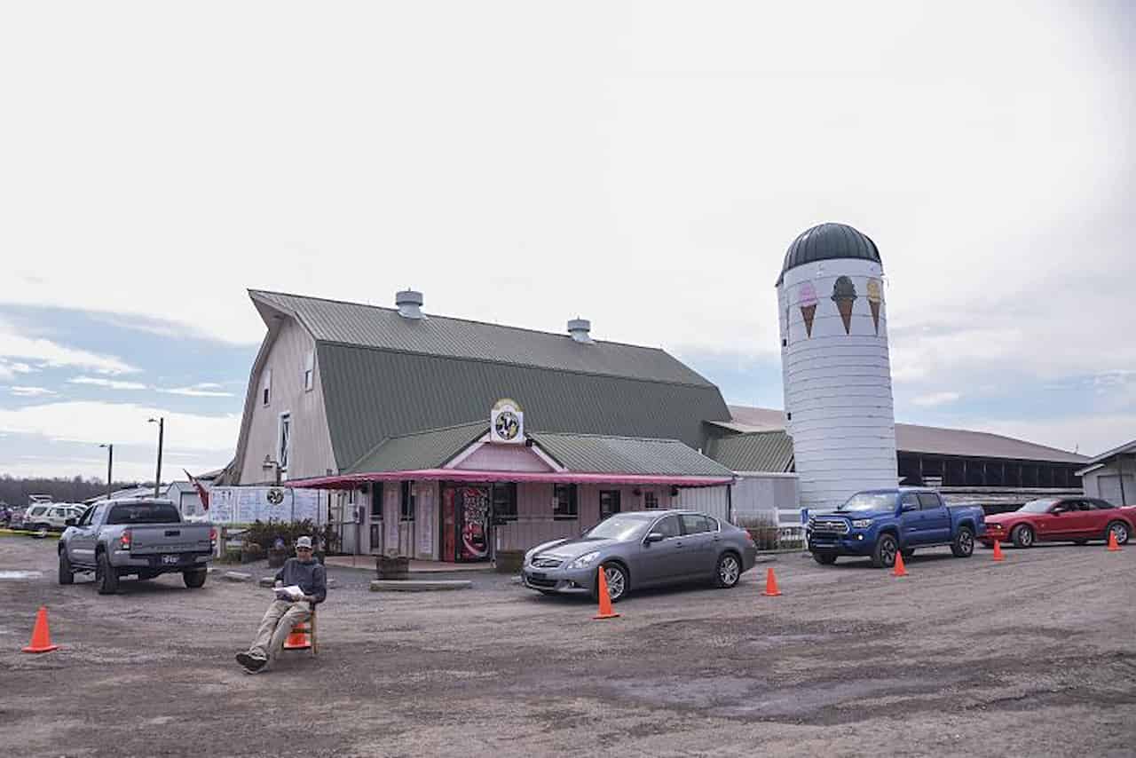 Ice Cream At Hopkins Farm Creamery