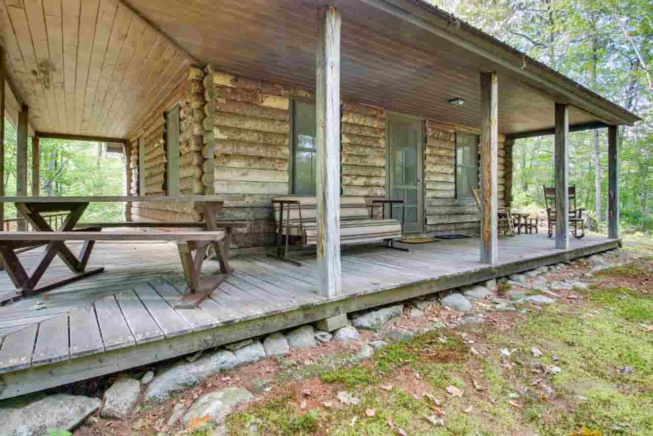 Log Cabin On Kezar Lake