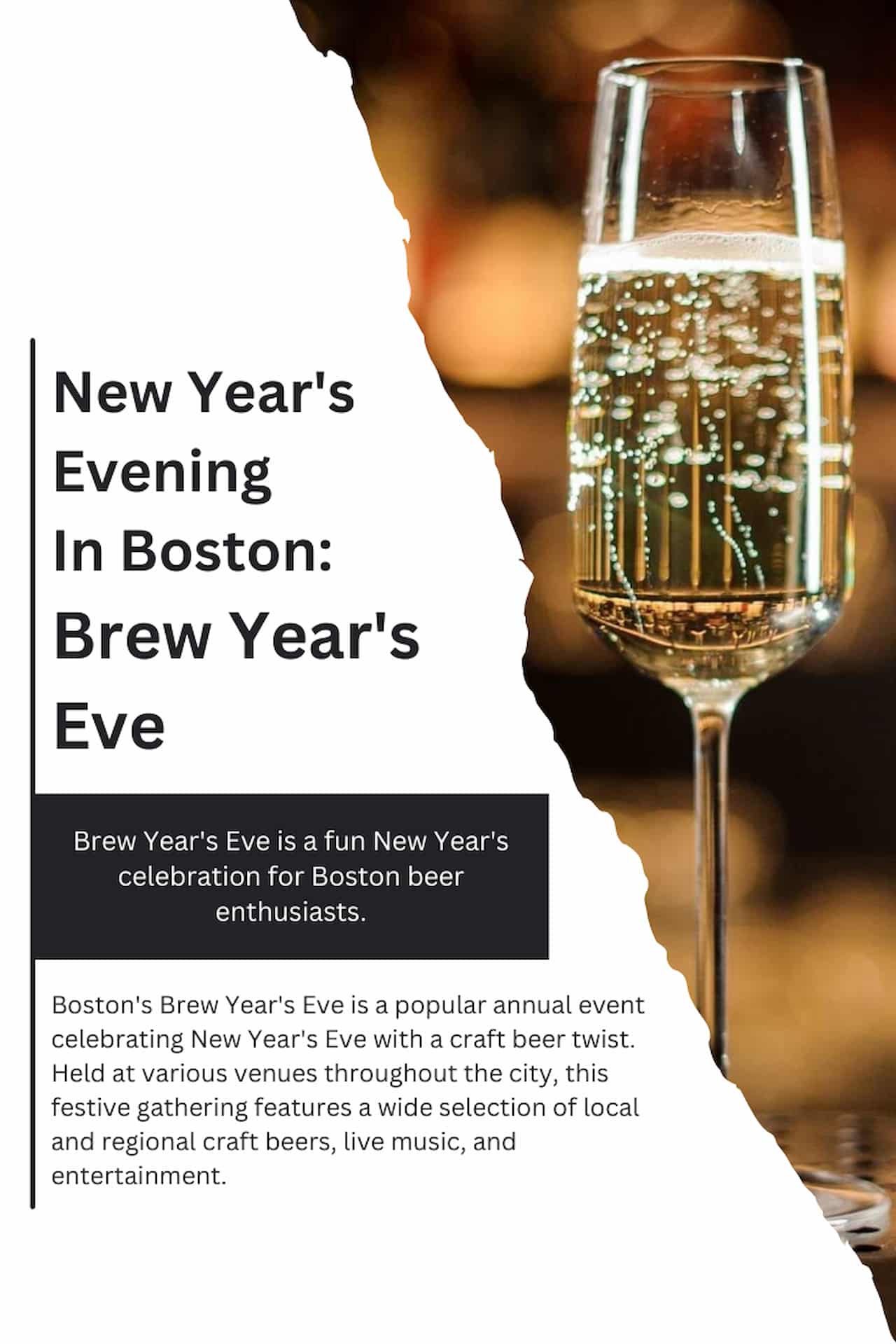 New Years Evening In Boston Brew Years Eve