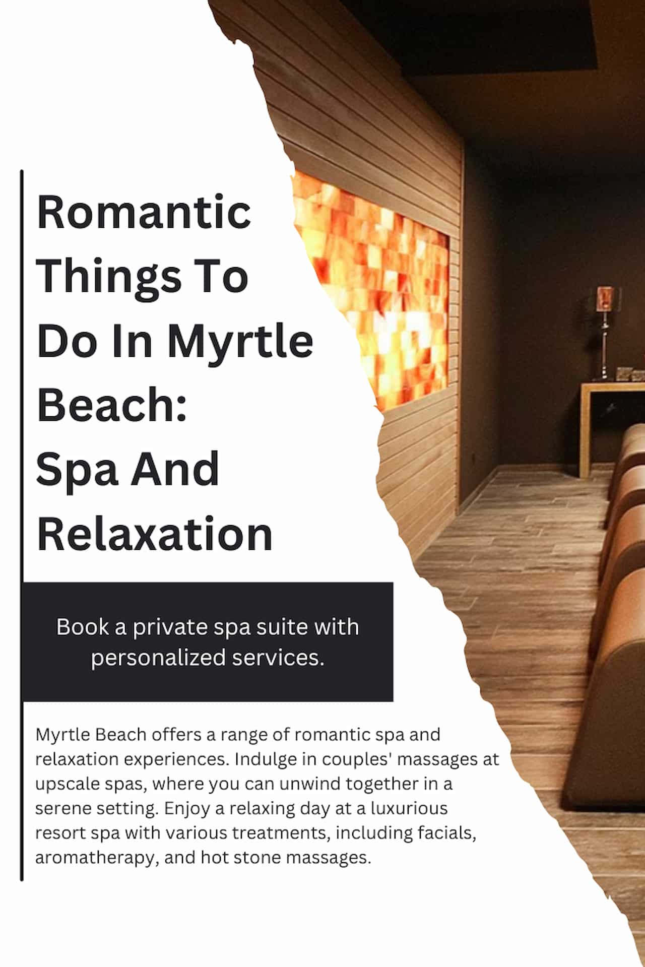 Romantic Things To Do In Myrtle Beach Spa And