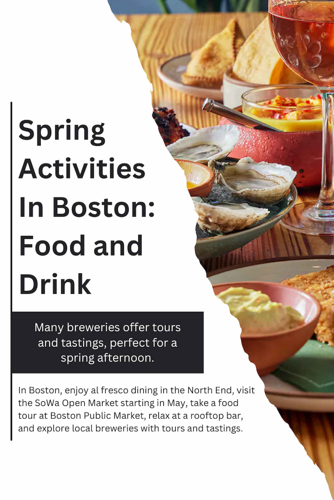 Spring Activities In Boston Food and Drink