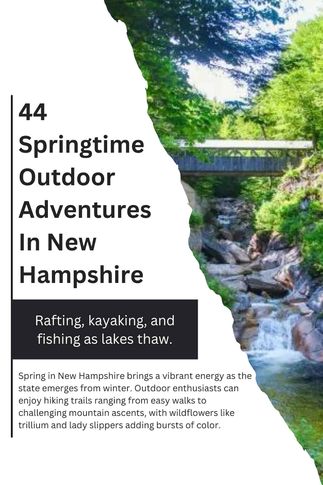 Springtime In New Hampshire 44 Outdoor Adventures Seasonal Fun