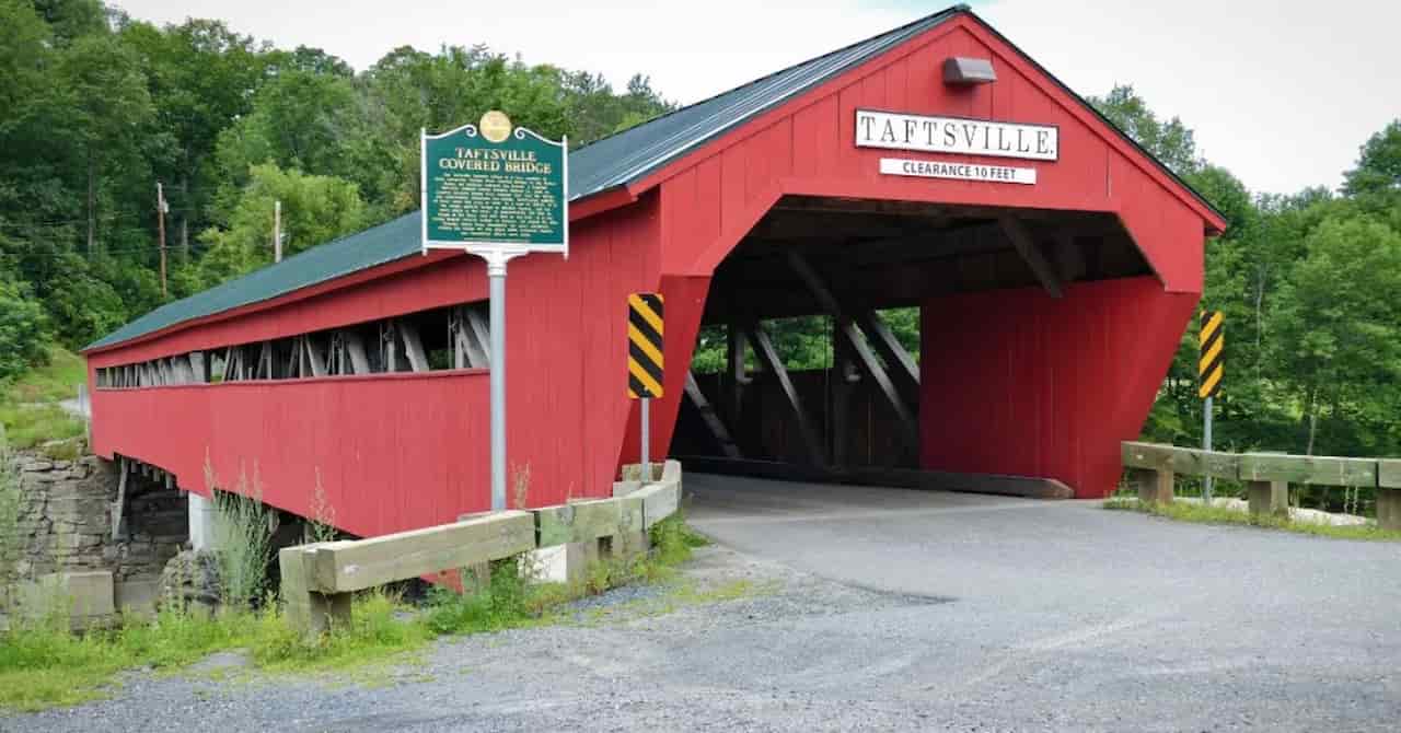 Taftsville Covered Bridge Woodstock
