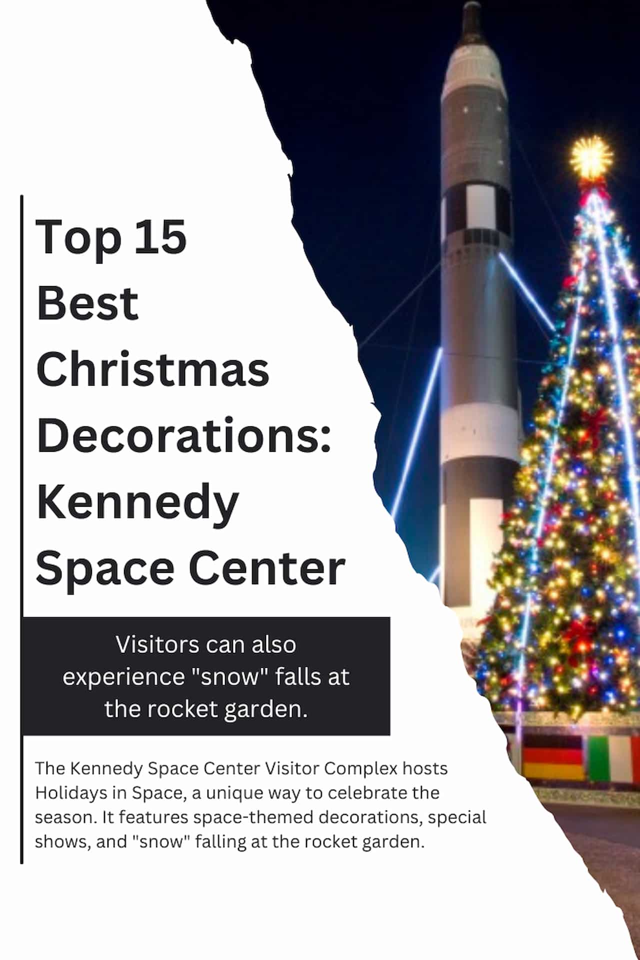 Top 15 Best Christmas Decorations Kennedy Space Center