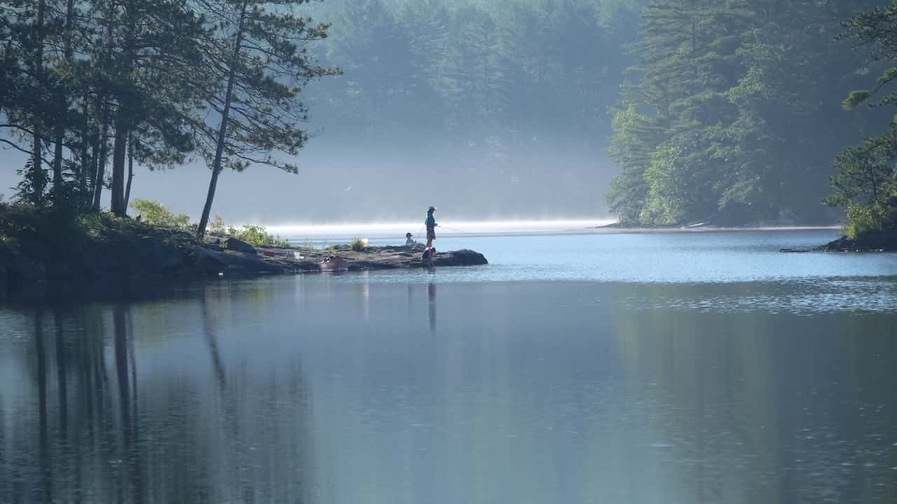 Waterfront Farmhouse On Flying Pond