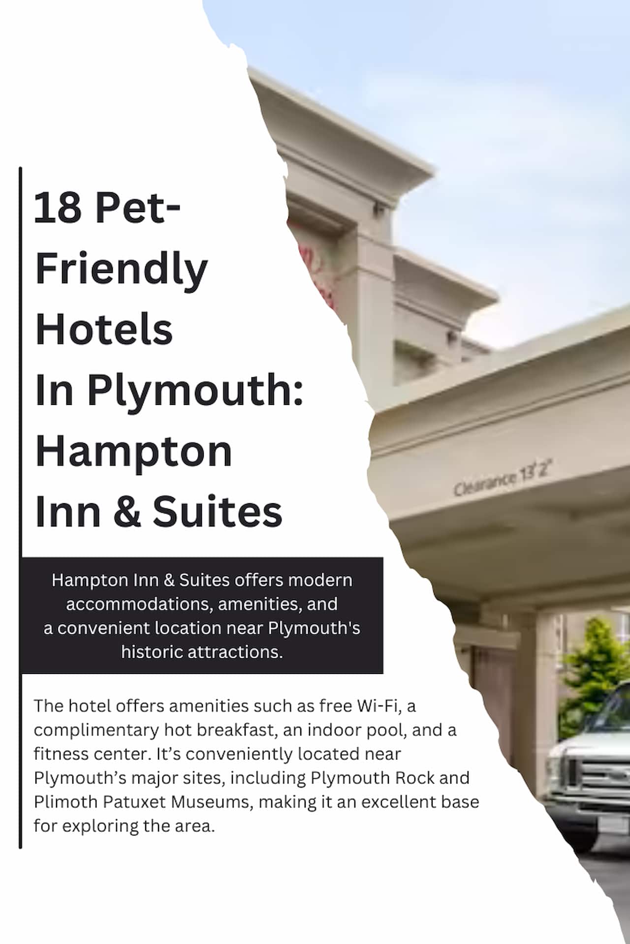 18 Pet Friendly Hotels In Plymouth Hampton Inn Suites