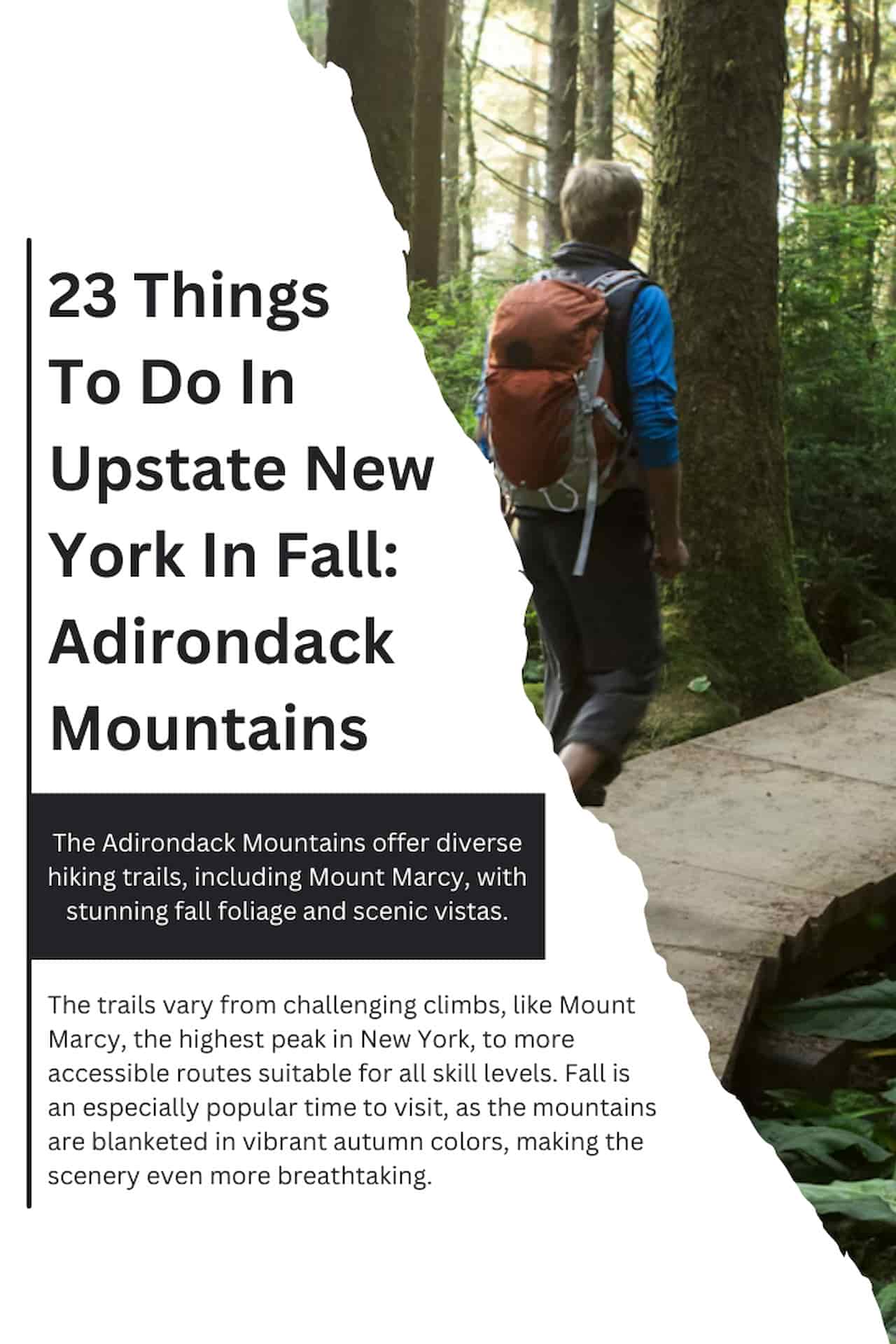 23 Things To Do In Upstate New York In Fall Adirondack Mountains
