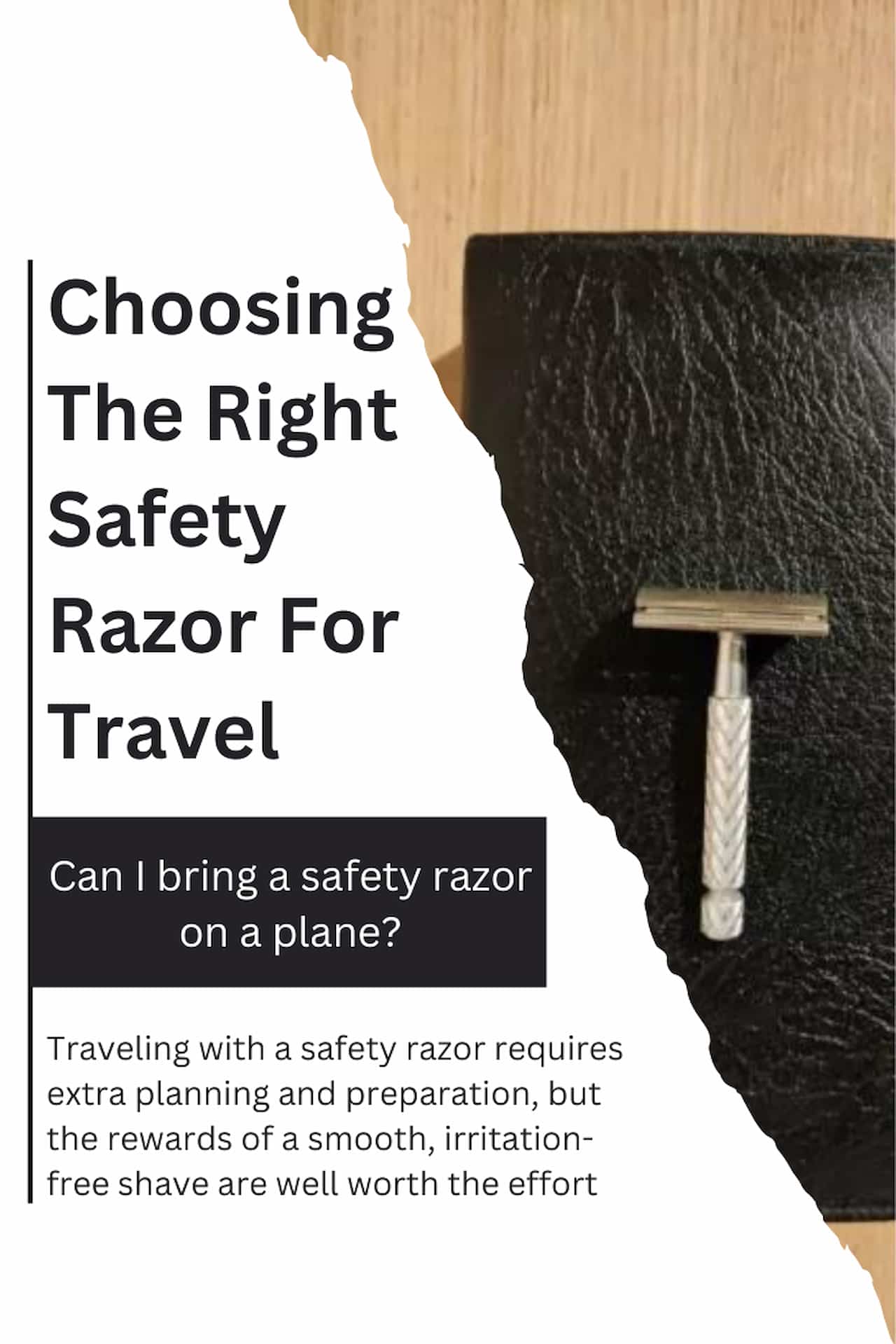 Choosing The Right Safety Razor For Travel