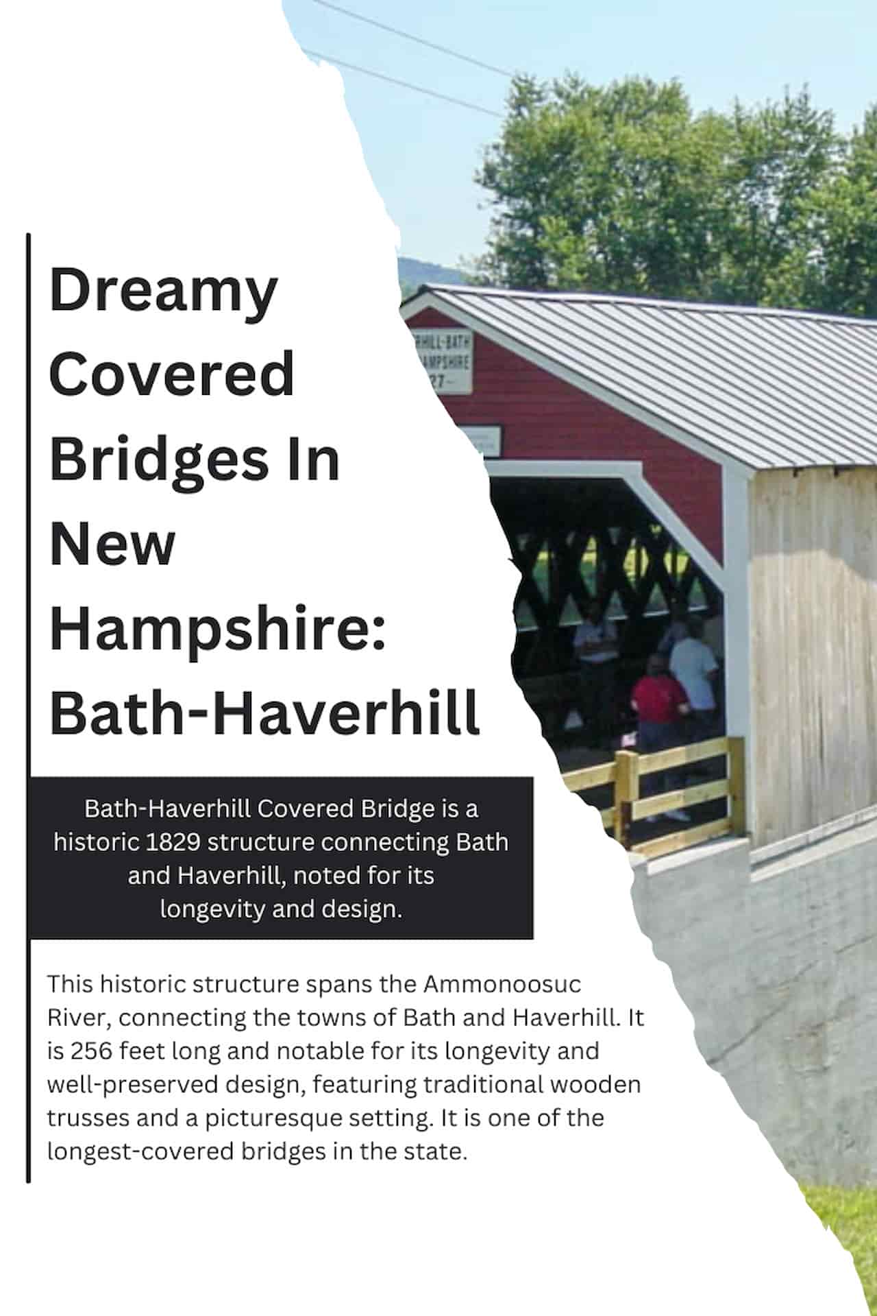 Dreamy Covered Bridges In New Hampshire Bath Haverhill