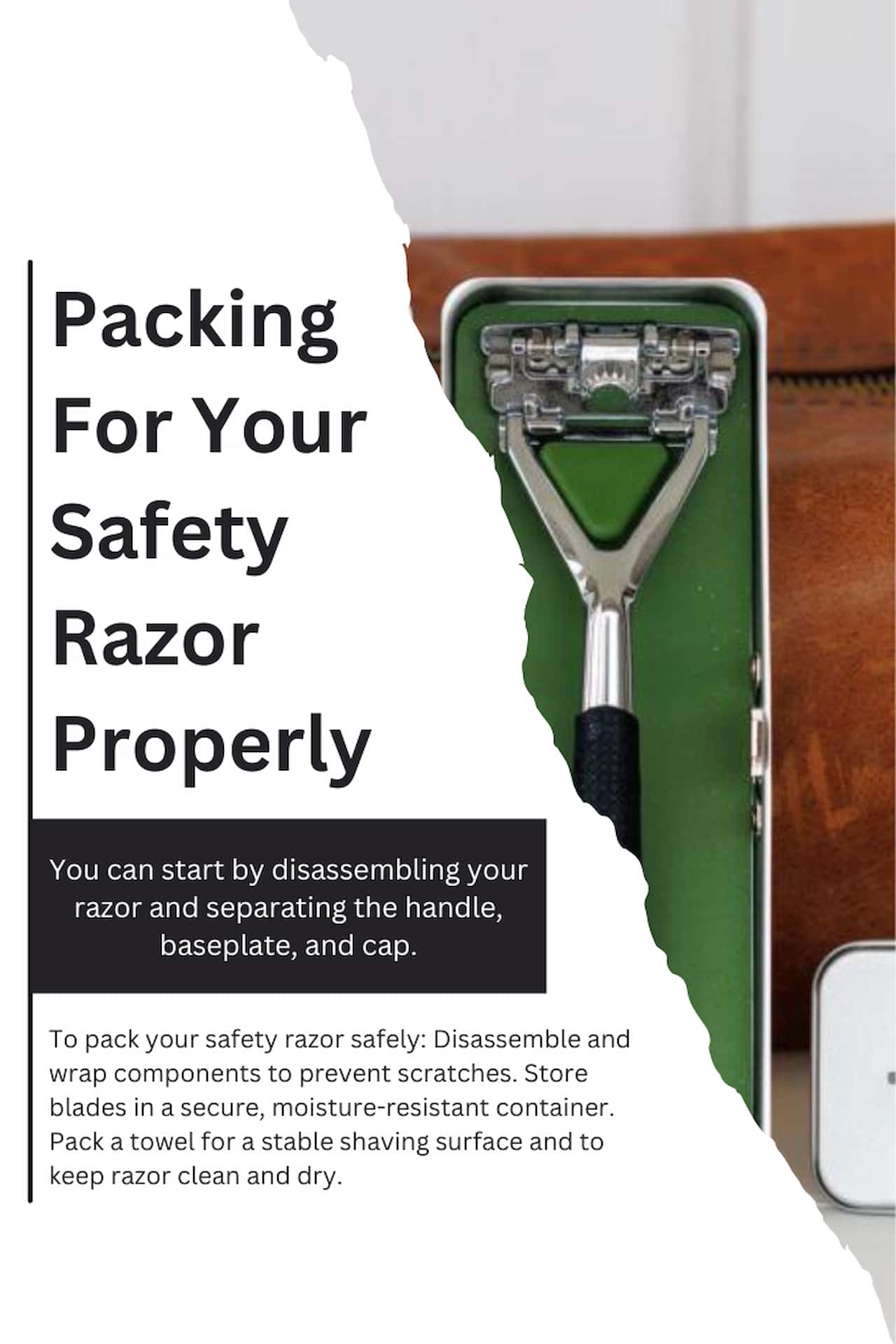 How To Travel With Safety Razor Packing For Your Safety Razor Properly