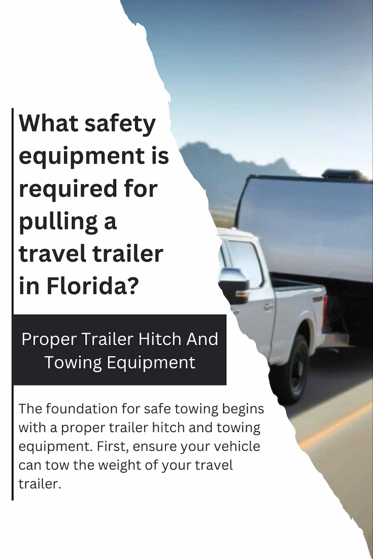 Safety Equipment Required When Pulling A Travel Trailer In Florida