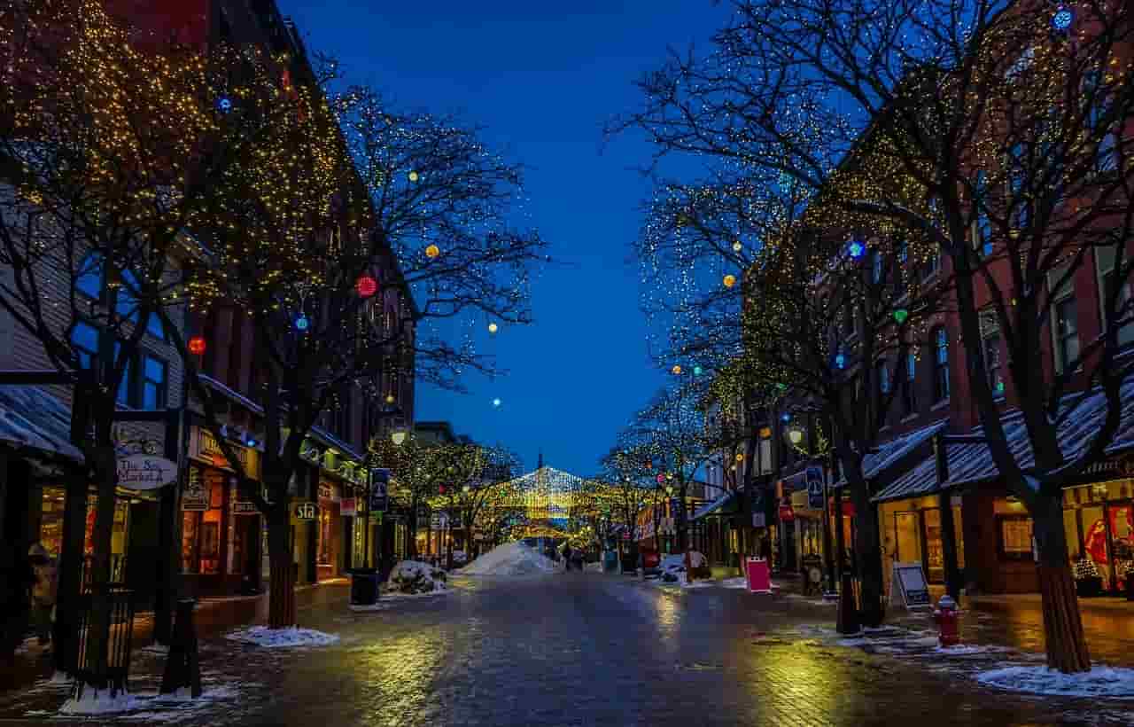 The Church Street Marketplace Burlington VT