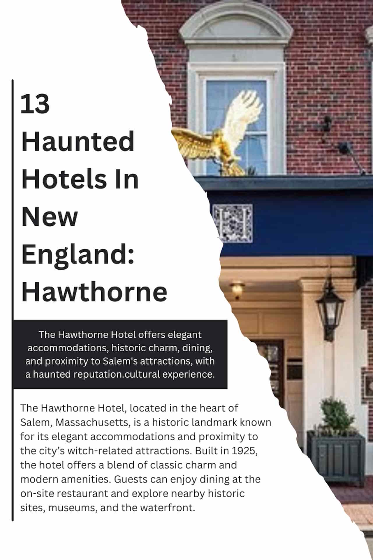 13 Haunted Hotels In New England Hawthorne