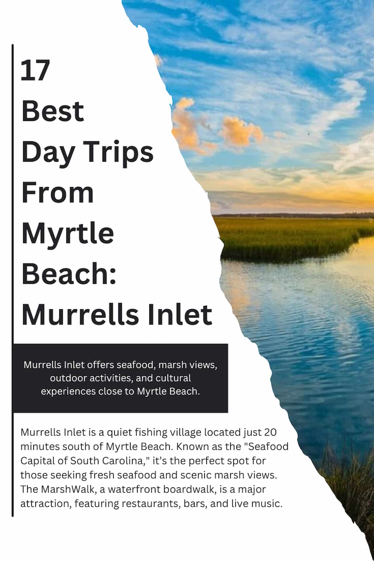 17 Best Day Trips from Myrtle Beach Murrells Inlet
